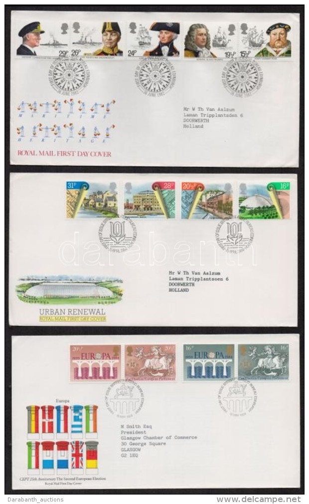 1982-1984 3 Klf FDC - Otros & Sin Clasificación