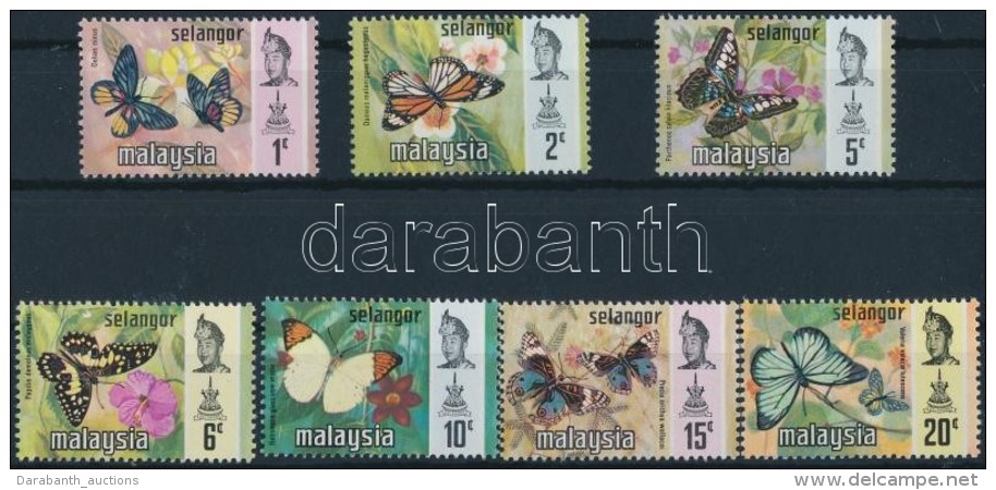 ** Selangor 1971 Lepk&eacute;k Sor Mi 105-111 I - Otros & Sin Clasificación