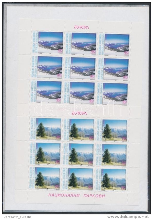 ** 1999 Europa CEPT Nemzeti Parkok Kis&iacute;vsor Mi 162-163 - Other & Unclassified