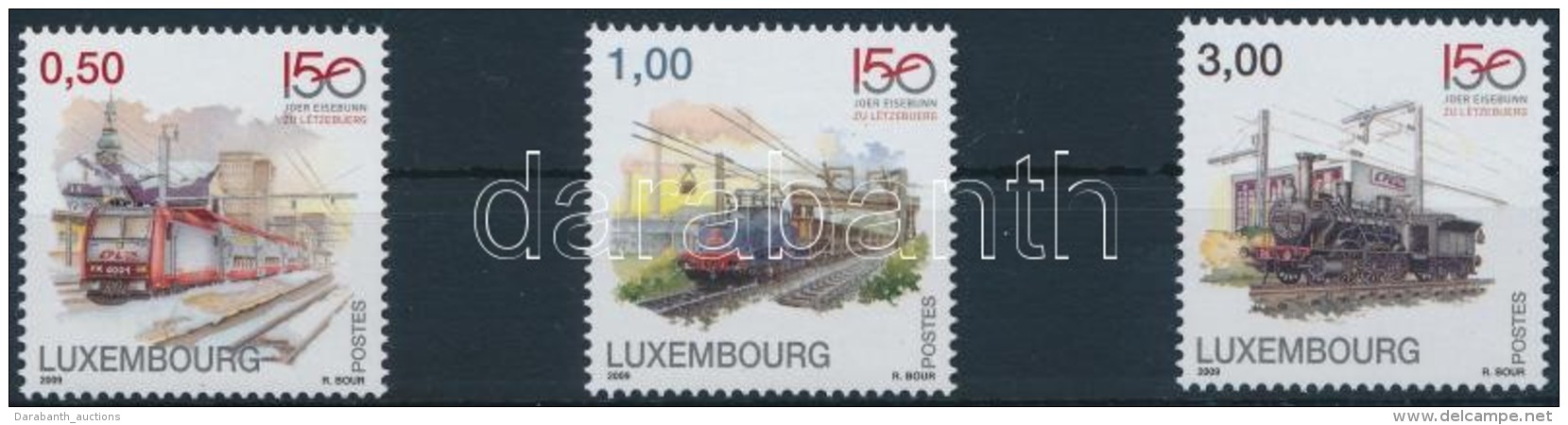 ** 2009 150 &eacute;ves A Luxemburgi Vas&uacute;t Sor Mi 1838-1840 - Other & Unclassified