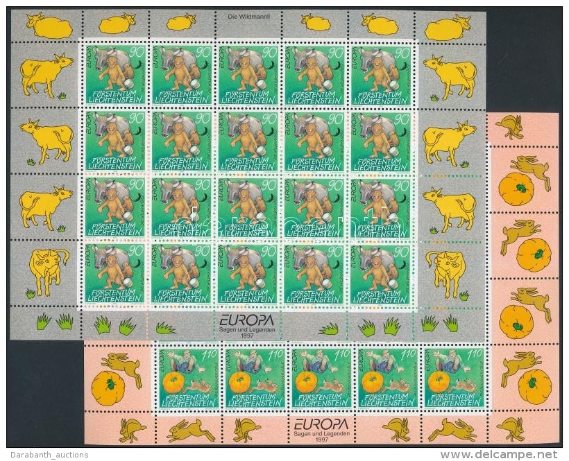 ** 1997 Eur&oacute;pa CEPT: Mond&aacute;k &eacute;s Legend&aacute;k Kis&iacute;vsor Mi 1145-1146 - Other & Unclassified