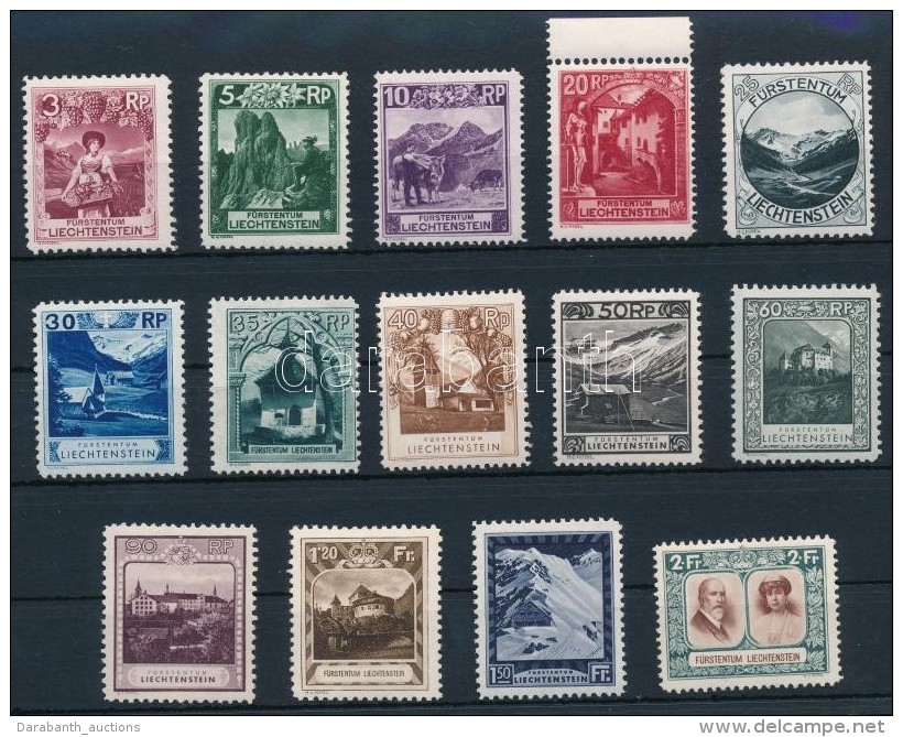 ** 1930 Forgalmi Sor Mi 94-107 - Other & Unclassified