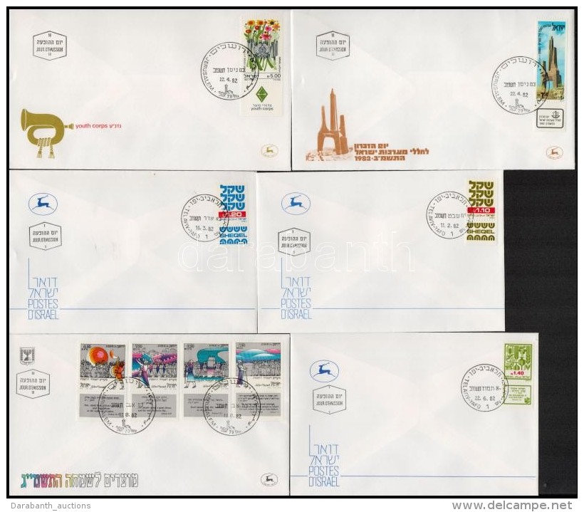 1982 6 Klf FDC - Otros & Sin Clasificación