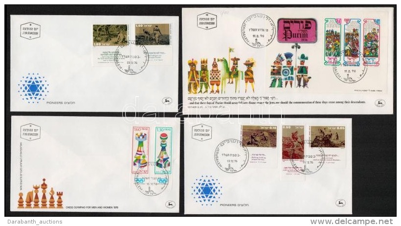 1976 4 Klf FDC - Other & Unclassified