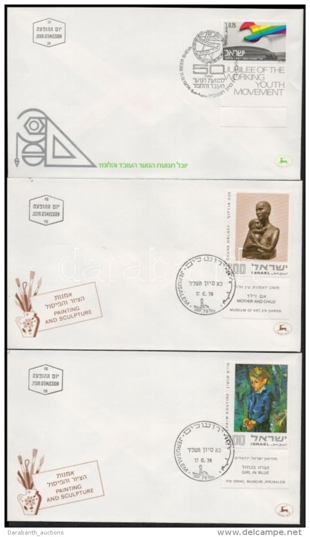 1974 6 Klf FDC - Otros & Sin Clasificación