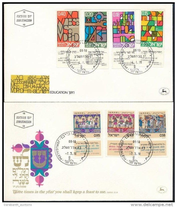 1972 4 Klf FDC - Otros & Sin Clasificación