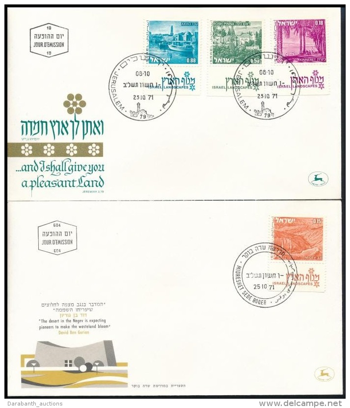 1971 4 Klf FDC - Altri & Non Classificati