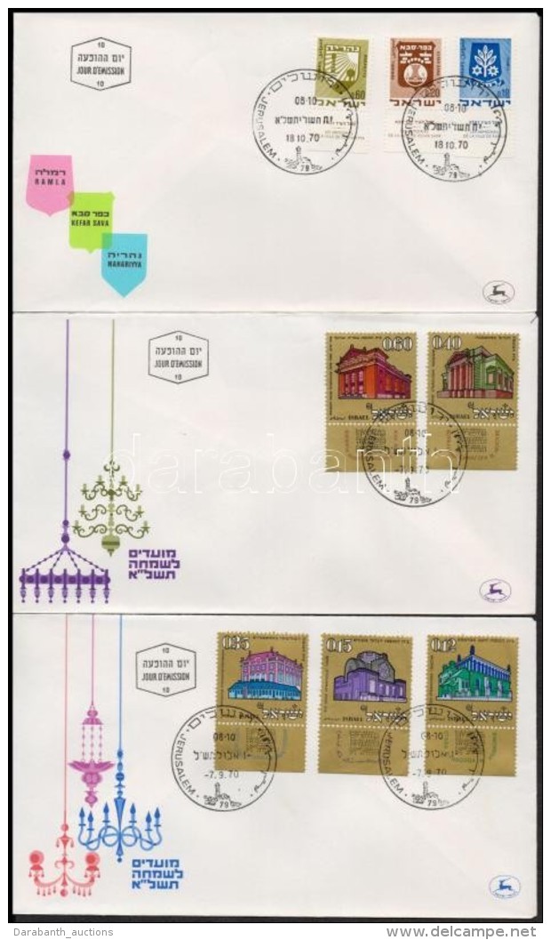 1970 6 Klf FDC - Otros & Sin Clasificación