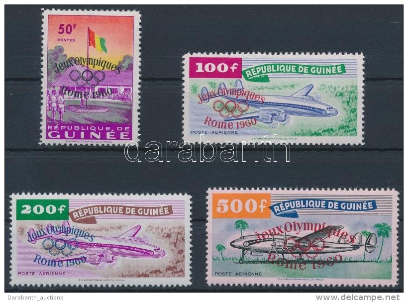 ** 1960 Ny&aacute;ri Olimpia Sor 100Fr F&ouml;ldi N&eacute;lk&uuml;l Mi 49, 51-53 - Other & Unclassified