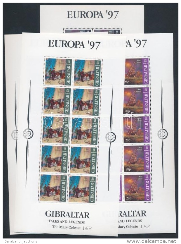 ** 1997 Eur&oacute;pa CEPT: Mond&aacute;k &eacute;s Legend&aacute;k Kis&iacute;vsor Mi 783-786 - Otros & Sin Clasificación