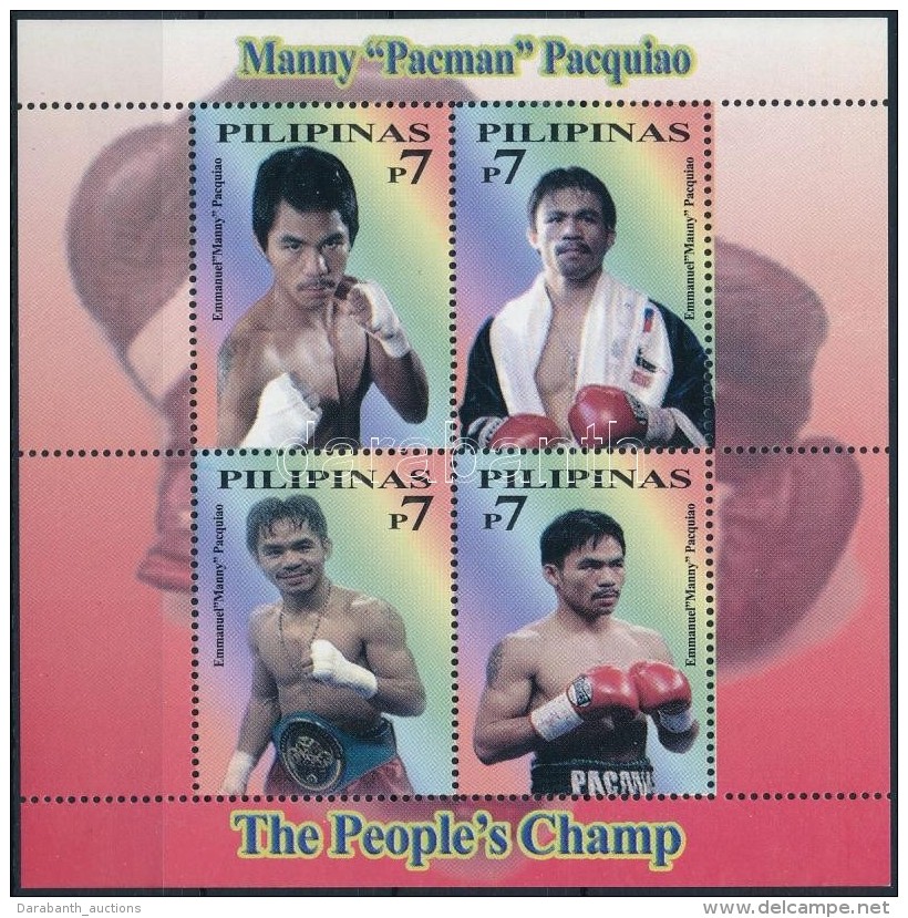 ** 2008 Emmanuel Pacquiao Blokk Mi 251 - Altri & Non Classificati