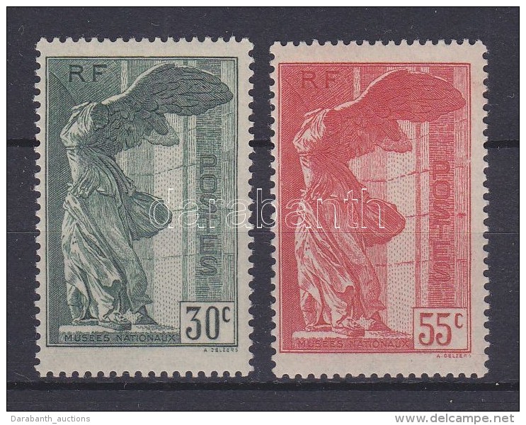 * 1937 Louvre Sor Mi 359-360 - Otros & Sin Clasificación