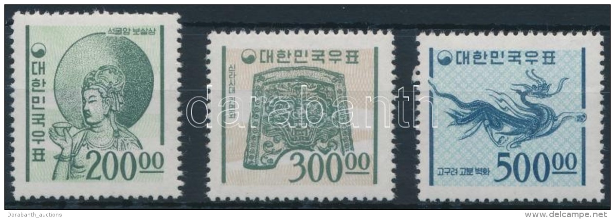 ** 1965 Forgalmi Z&aacute;r&oacute;&eacute;rt&eacute;kek Mi 498-500 (Mi 500 T&ouml;r&eacute;s) - Other & Unclassified