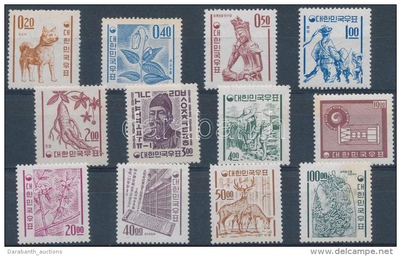 * 1963/1964 Forgalmi Sor Mi 381-392 - Other & Unclassified