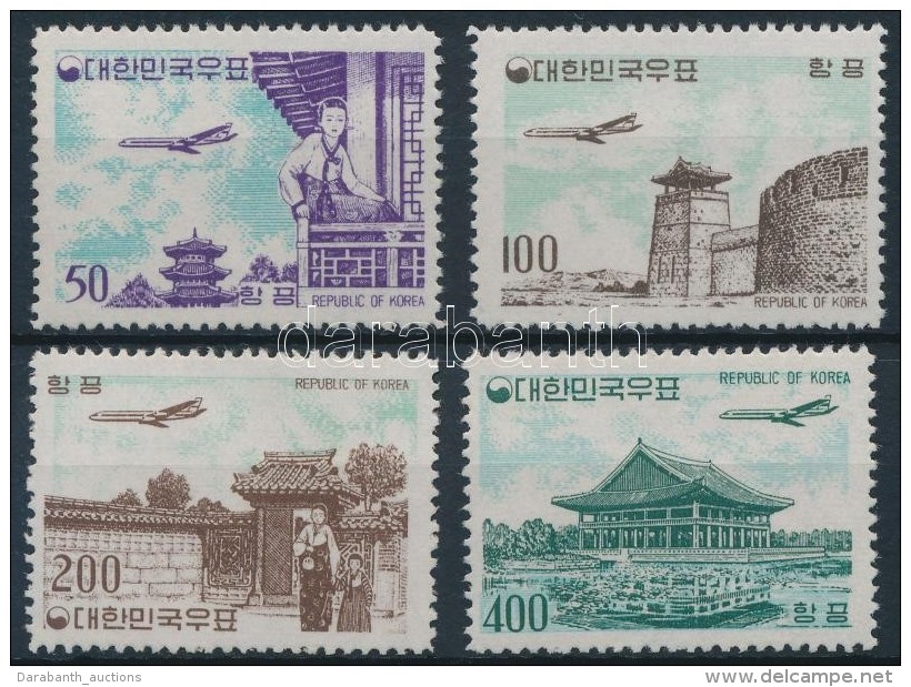 ** 1961 Rep&uuml;lÅ‘ Sor Mi 338-341 - Other & Unclassified