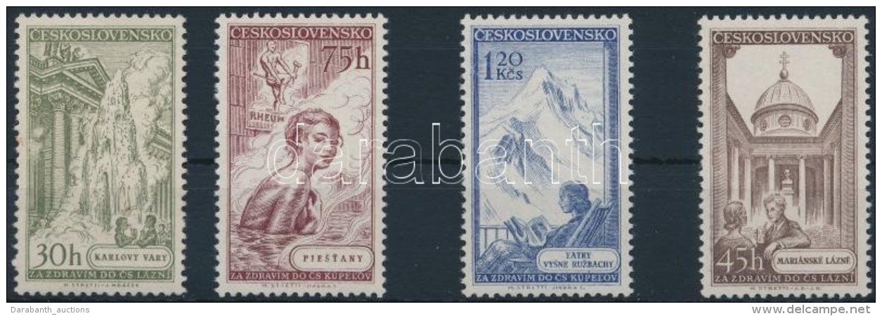 ** 1956 F&uuml;rdÅ‘k Sor Mi 958-961 - Other & Unclassified