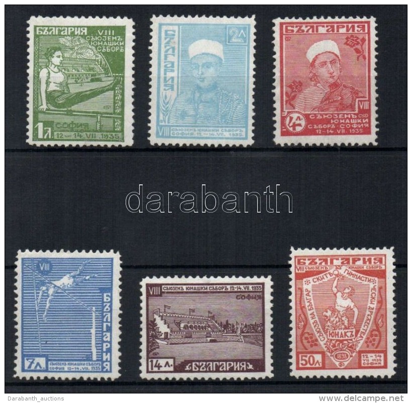 ** 1935 Junak Sportklub Sor Mi 280-285 (280 Gumihiba / Gum Disturbance) - Altri & Non Classificati