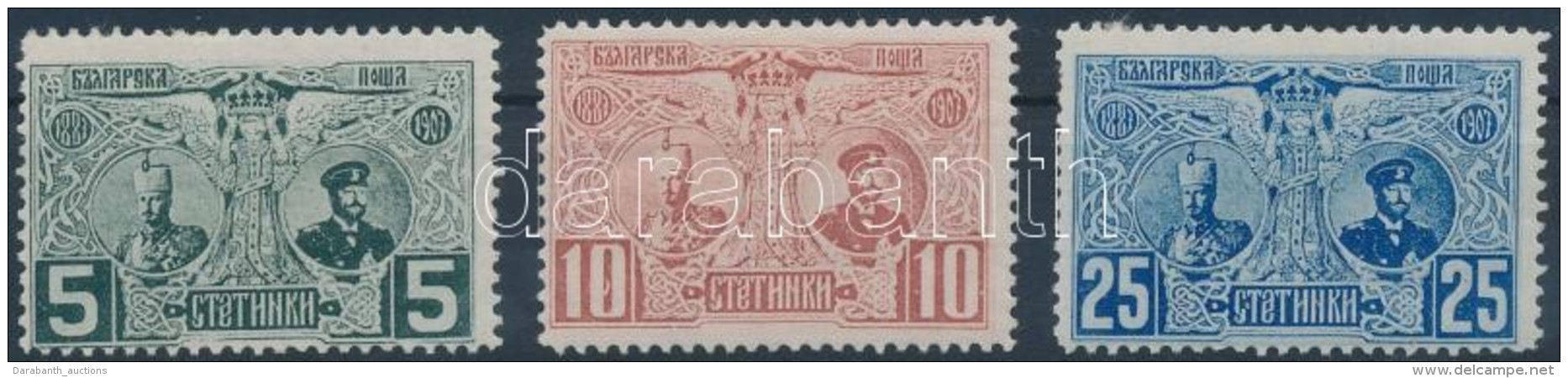 * 1907 I. Ferdin&aacute;nd Mi 66-68 - Other & Unclassified