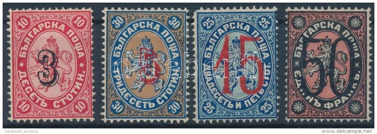 * 1884 Mi 21-24 II (1 Sarokhiba) - Altri & Non Classificati