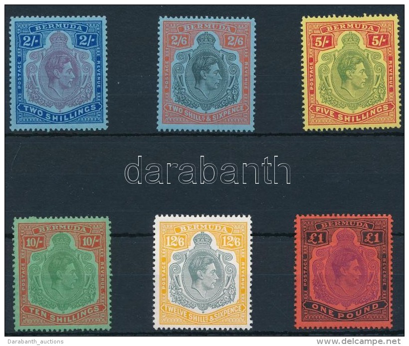 ** 1938 Forgalmi Sor Mi 111-116 - Other & Unclassified