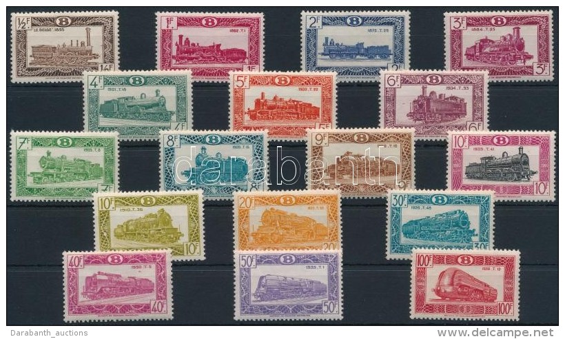 ** 1949 Vas&uacute;ti Csomagb&eacute;lyegek Mozdony Sor Mi 278-294 - Other & Unclassified