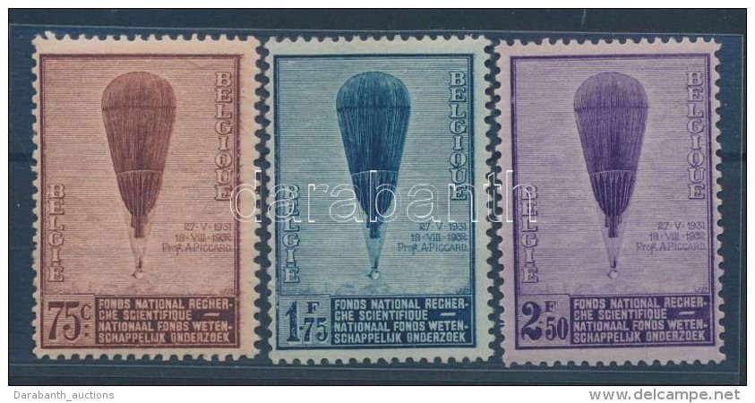 ** 1932 Mi 344-346 - Other & Unclassified