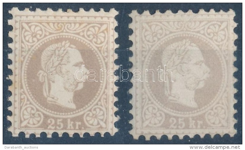 * 1867 2 X 25kr - Other & Unclassified