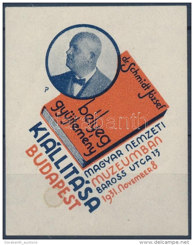 ** 1931/3a Schmidt B&eacute;lyeggyÅ±jtem&eacute;ny Ki&aacute;ll&iacute;t&aacute;s Eml&eacute;k&iacute;vblokk... - Other & Unclassified