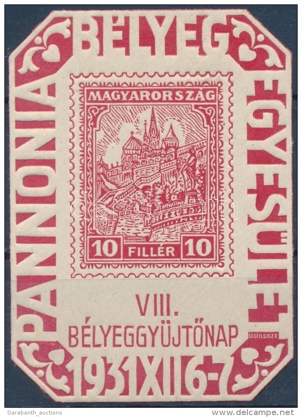 ** 1931/2a VIII. B&eacute;lyeggyÅ±jtÅ‘nap Eml&eacute;k&iacute;v (10.000) - Otros & Sin Clasificación