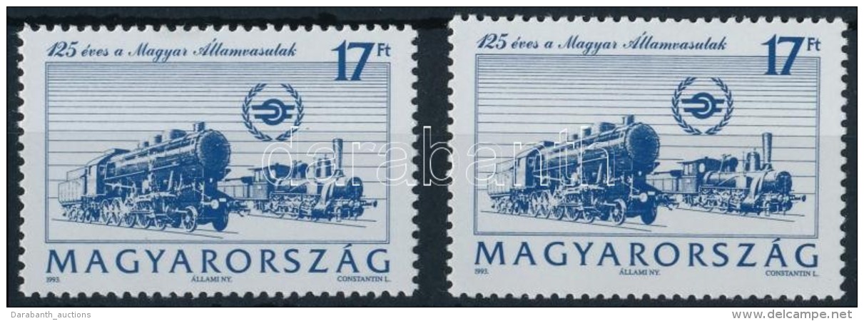 ** 1993 125 &eacute;ves A M&Aacute;V Alacsonyra Fogazott B&eacute;lyeg + T&aacute;mp&eacute;ld&aacute;ny - Other & Unclassified