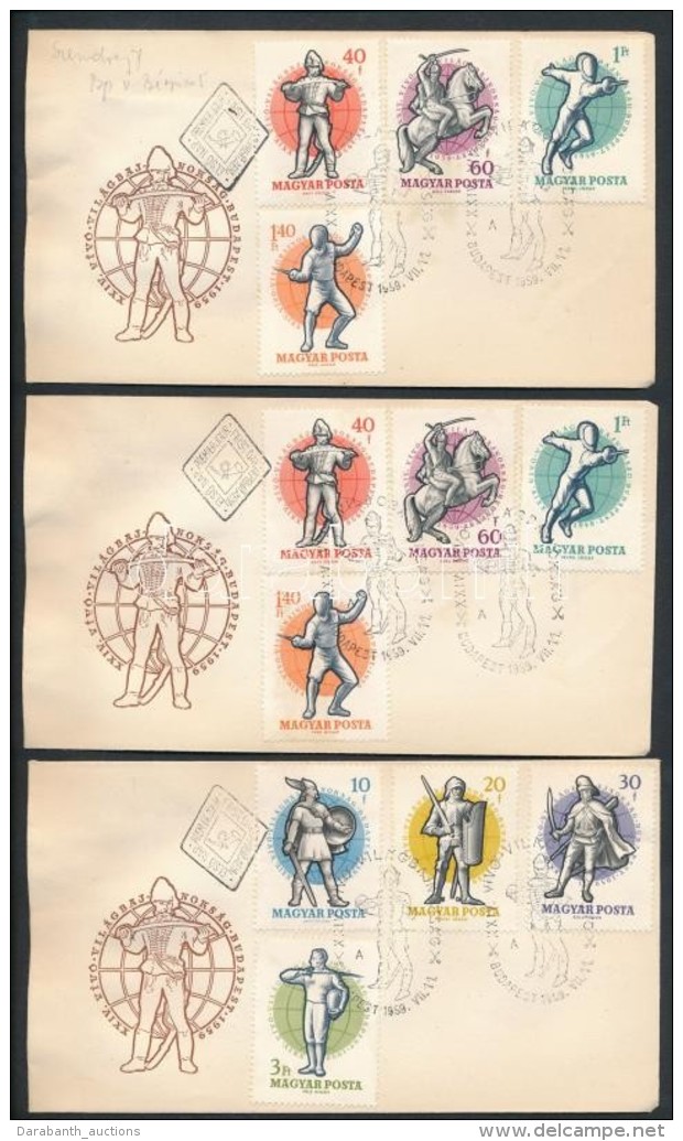 1959 47 Db FDC (18.000) - Otros & Sin Clasificación