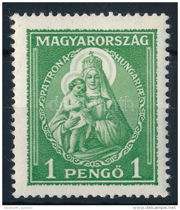 * 1932 Nagy Madonna 1P Eredeti Gumival, Falcos - Otros & Sin Clasificación