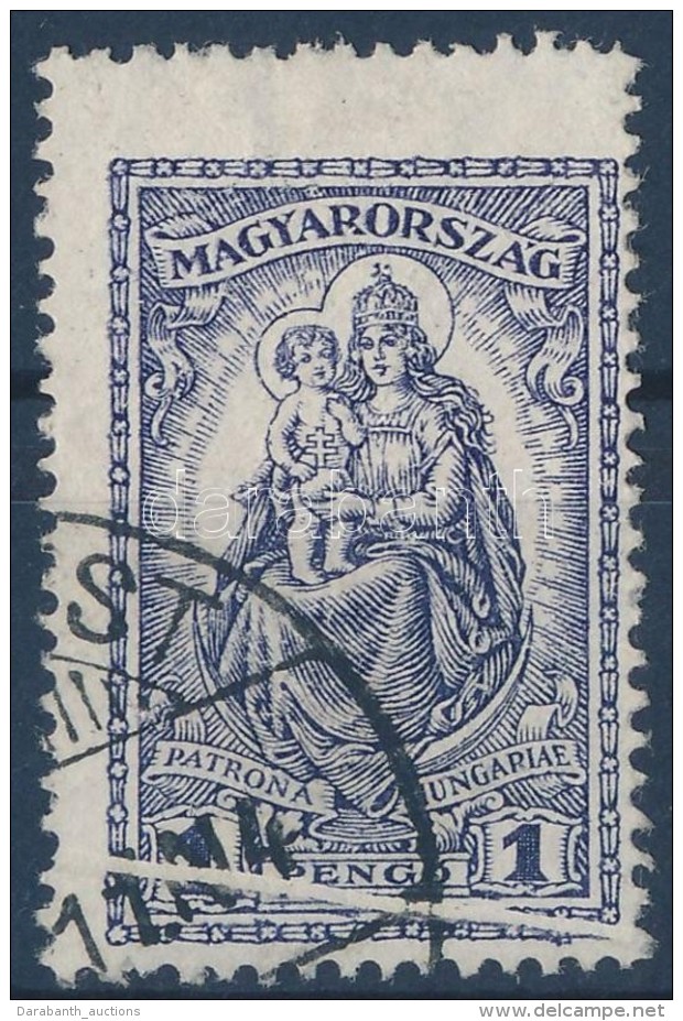 O 1926 Koron&aacute;s Madonna 1P Pap&iacute;rr&aacute;nccal - Otros & Sin Clasificación