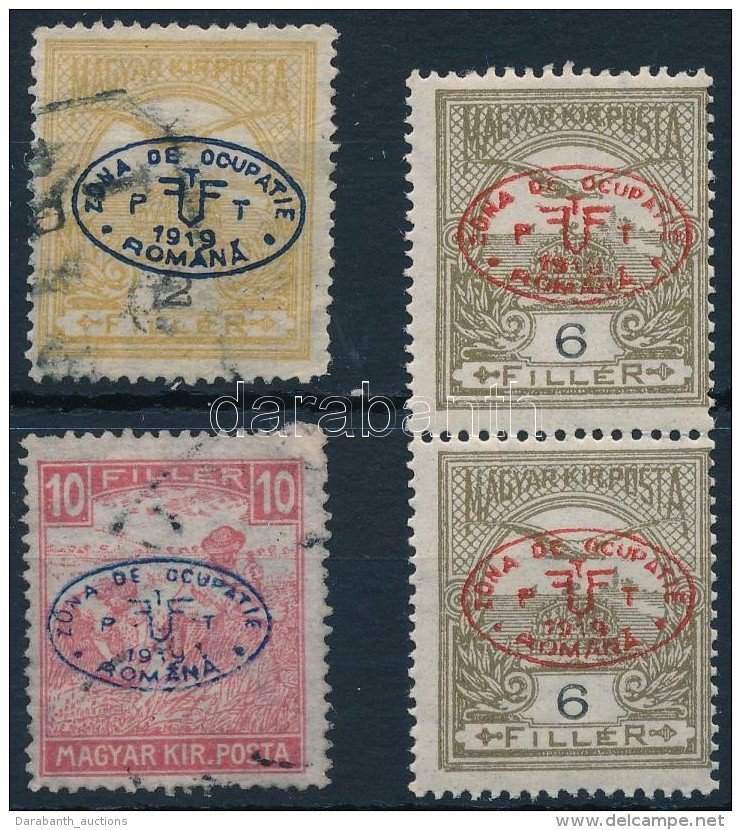 ** O Debrecen I. 1919 4 Db B&eacute;lyeg Garancia N&eacute;lk&uuml;l (**70.000) - Other & Unclassified