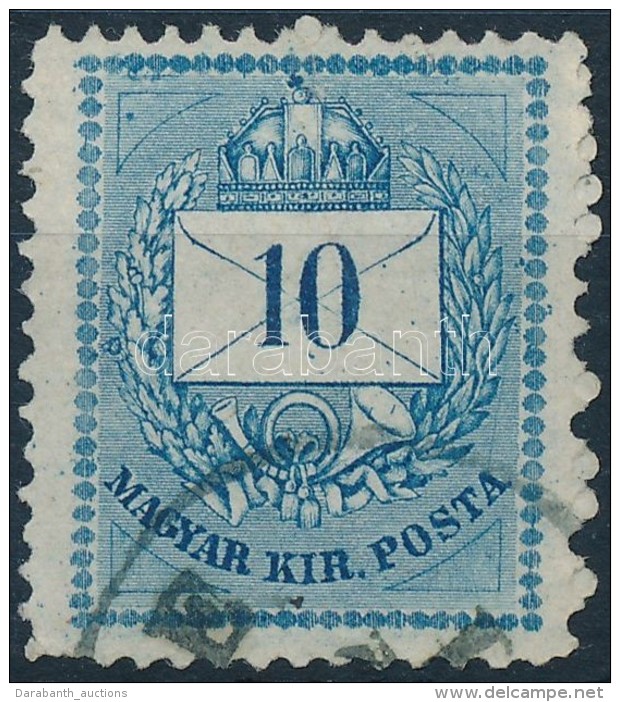 O 1874 Sz&iacute;nessz&aacute;m&uacute; 10kr Durva-finom Gy&ouml;ngyjav&iacute;t&aacute;ssal (ex Lov&aacute;sz) - Otros & Sin Clasificación