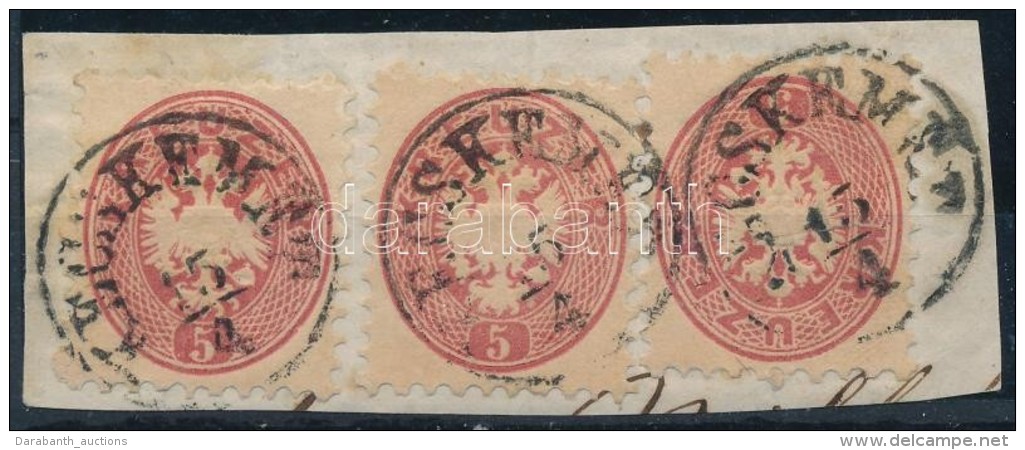 1864 3 X 5kr 'KECSKEM&Eacute;T' - Other & Unclassified