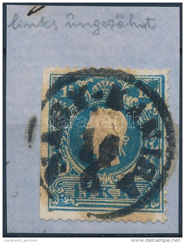 1858 15kr II Bal Oldalon V&aacute;gott 'NAGY KANISA' - Other & Unclassified