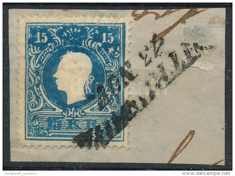 1858 15kr II. T&uacute;lfest&eacute;kezett Nyomat,,MITROWITZ' - Other & Unclassified