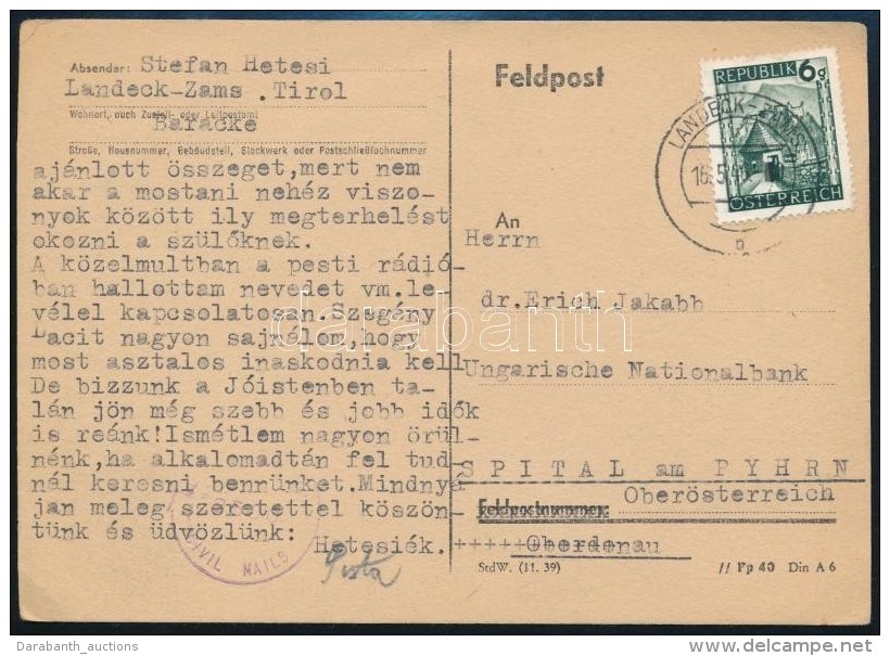 Ausztria 1946 - Other & Unclassified