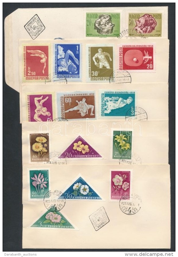 1958 43 Db FDC (16.000) - Other & Unclassified