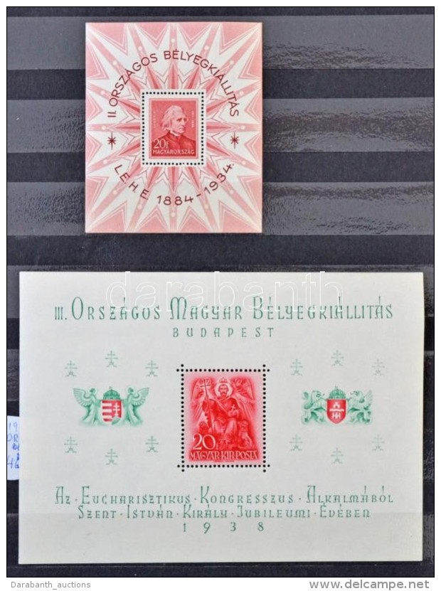 ** O Rendk&iacute;v&uuml;l Tartalmas, Majdnem Teljes, FÅ‘leg Postatiszta BlokkgyÅ±jtem&eacute;ny 1934-1962... - Otros & Sin Clasificación