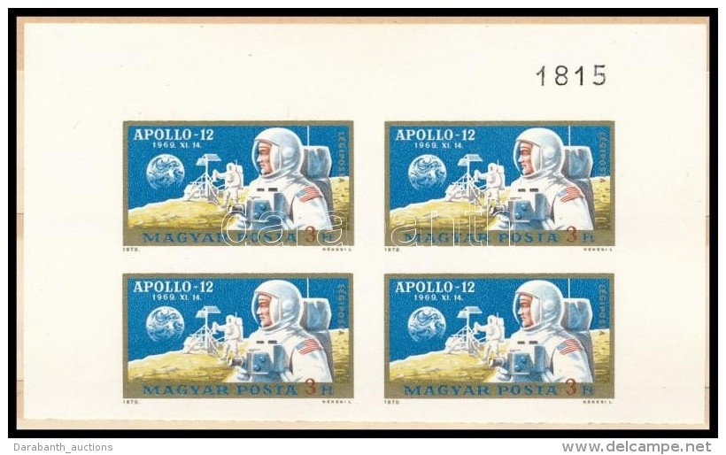 ** 1970 Apollo 12 V&aacute;gott Kis&iacute;v (4.000) - Otros & Sin Clasificación