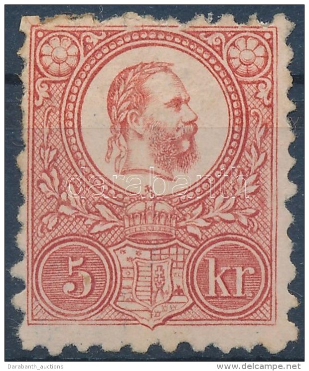 * 1871 R&eacute;znyomat 5kr (25.000) (foghib&aacute;k / Short Perf.) - Sonstige & Ohne Zuordnung