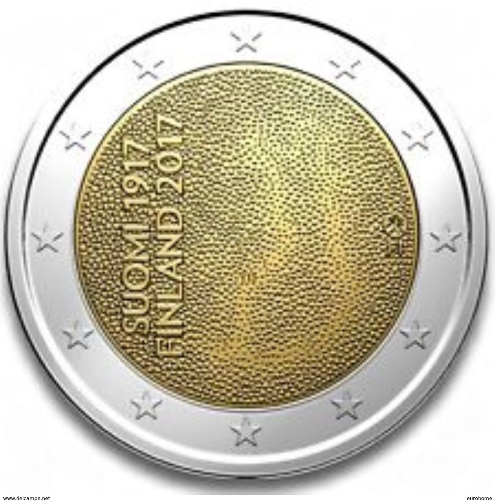 Finland 2017    2 Euro Commemo   100 Jaar Onafhankelijkheid - Indépendance      UNC Uit De Rol  UNC Du Rouleaux !! - Finlandia