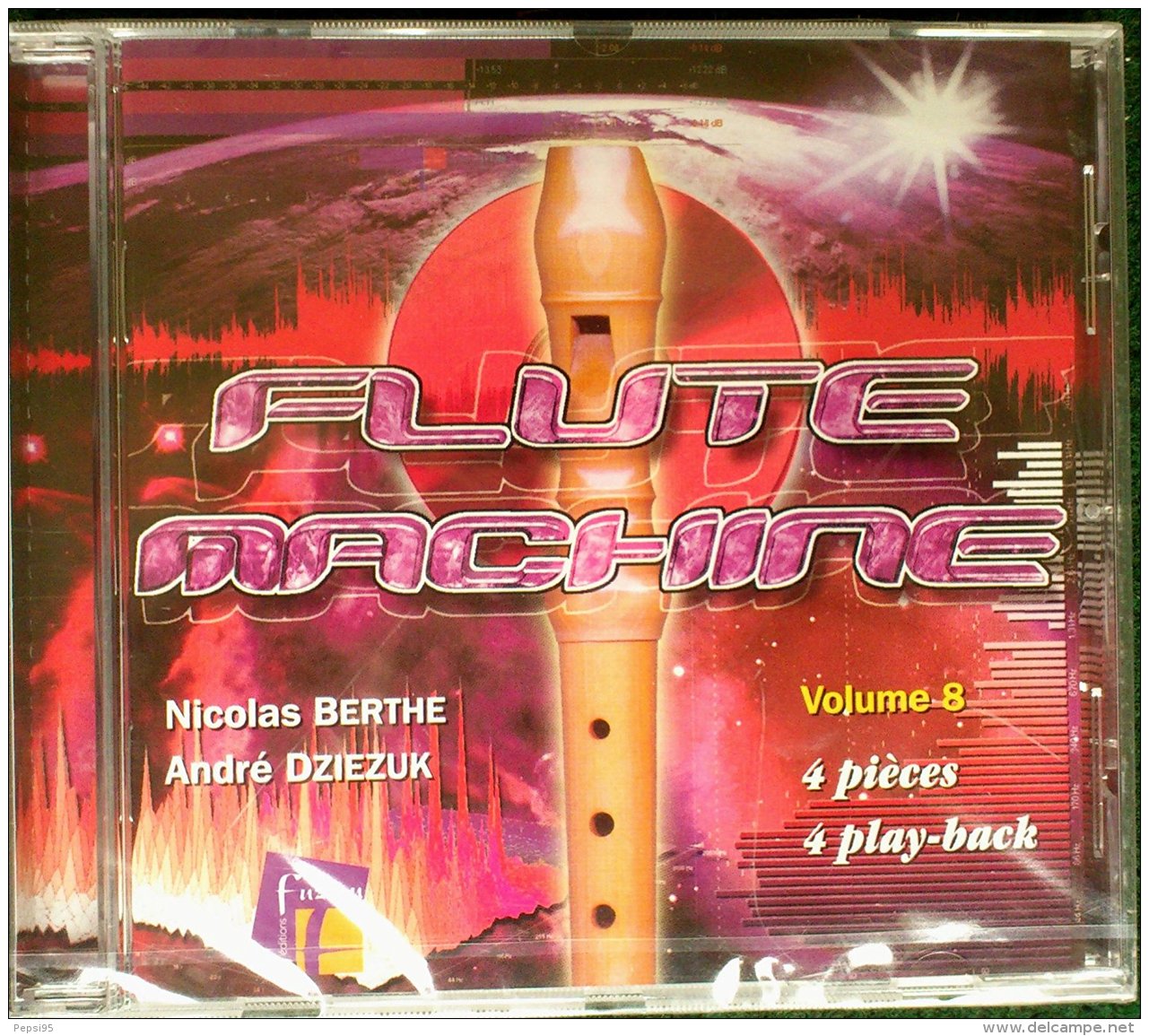 Flûte Machine Volume 8 - 4 Pièces 4 Play-back - Sonstige & Ohne Zuordnung