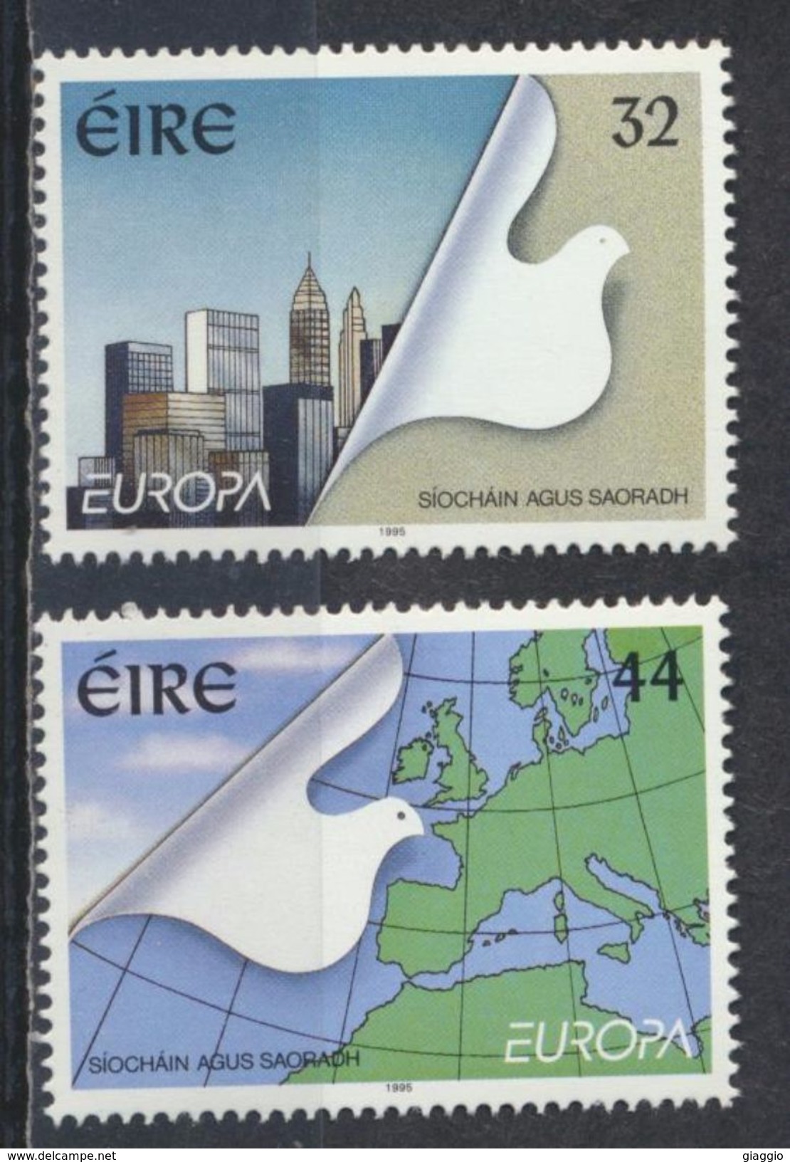 °°° IRLANDA EIRE - Y&T N°896/97 - 1995 MNH °°° - Ungebraucht