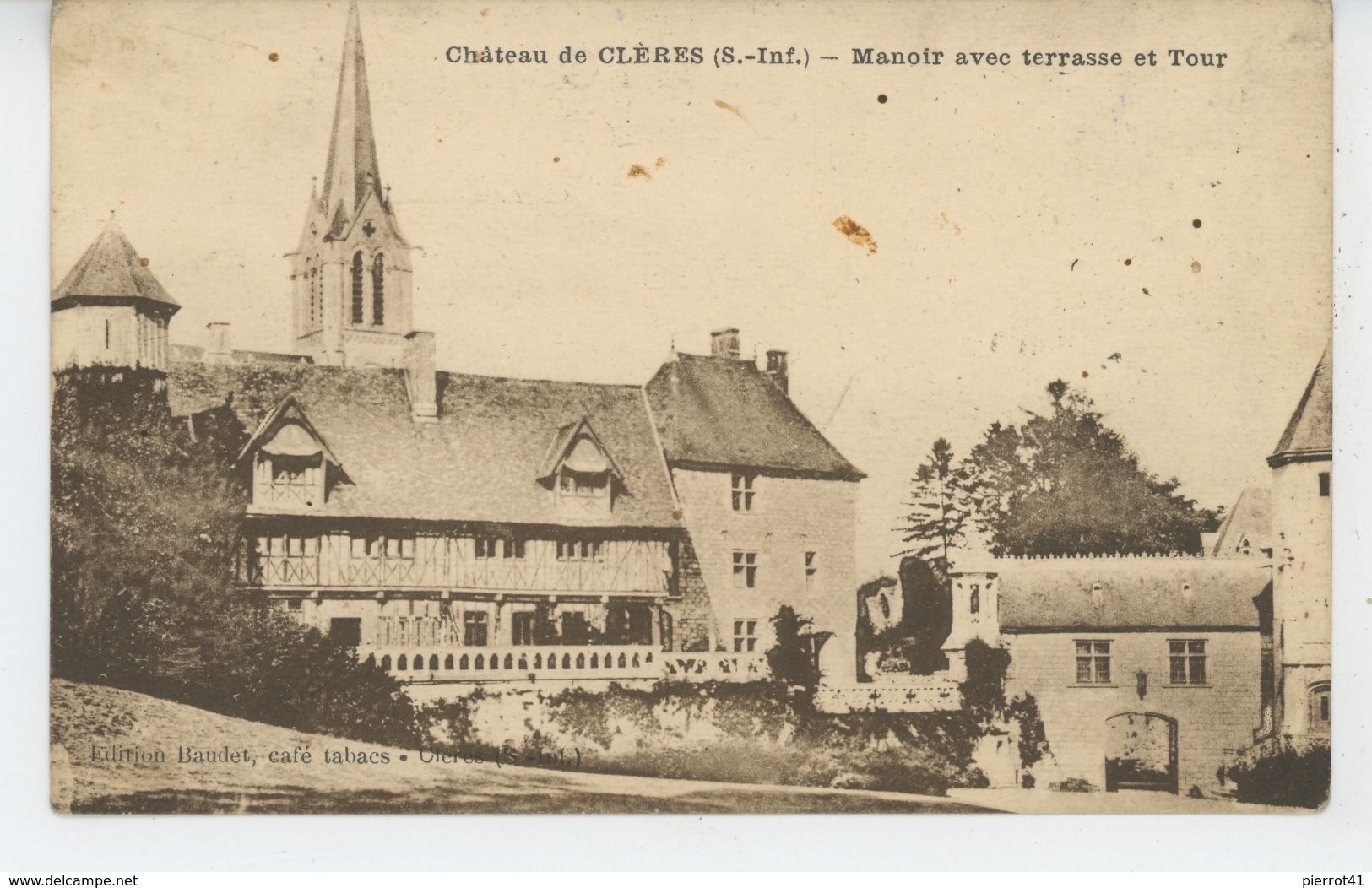 Château De CLERES - Manoir Avec Terrasse Et Tour - Clères