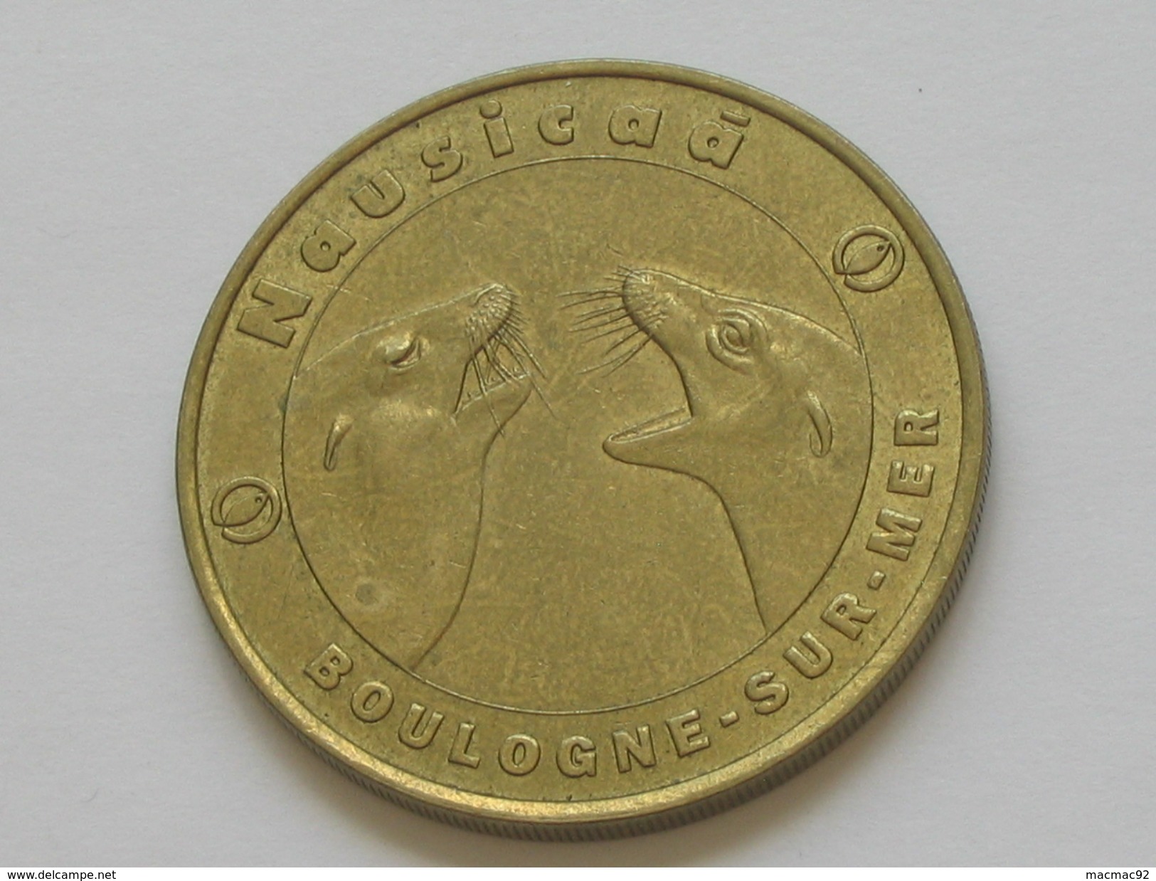 Médaille De La Monnaie De Paris 2000 - Boulogne Sur Mer - NAUSICA  -  **** EN ACHAT IMMEDIAT  **** - 2000