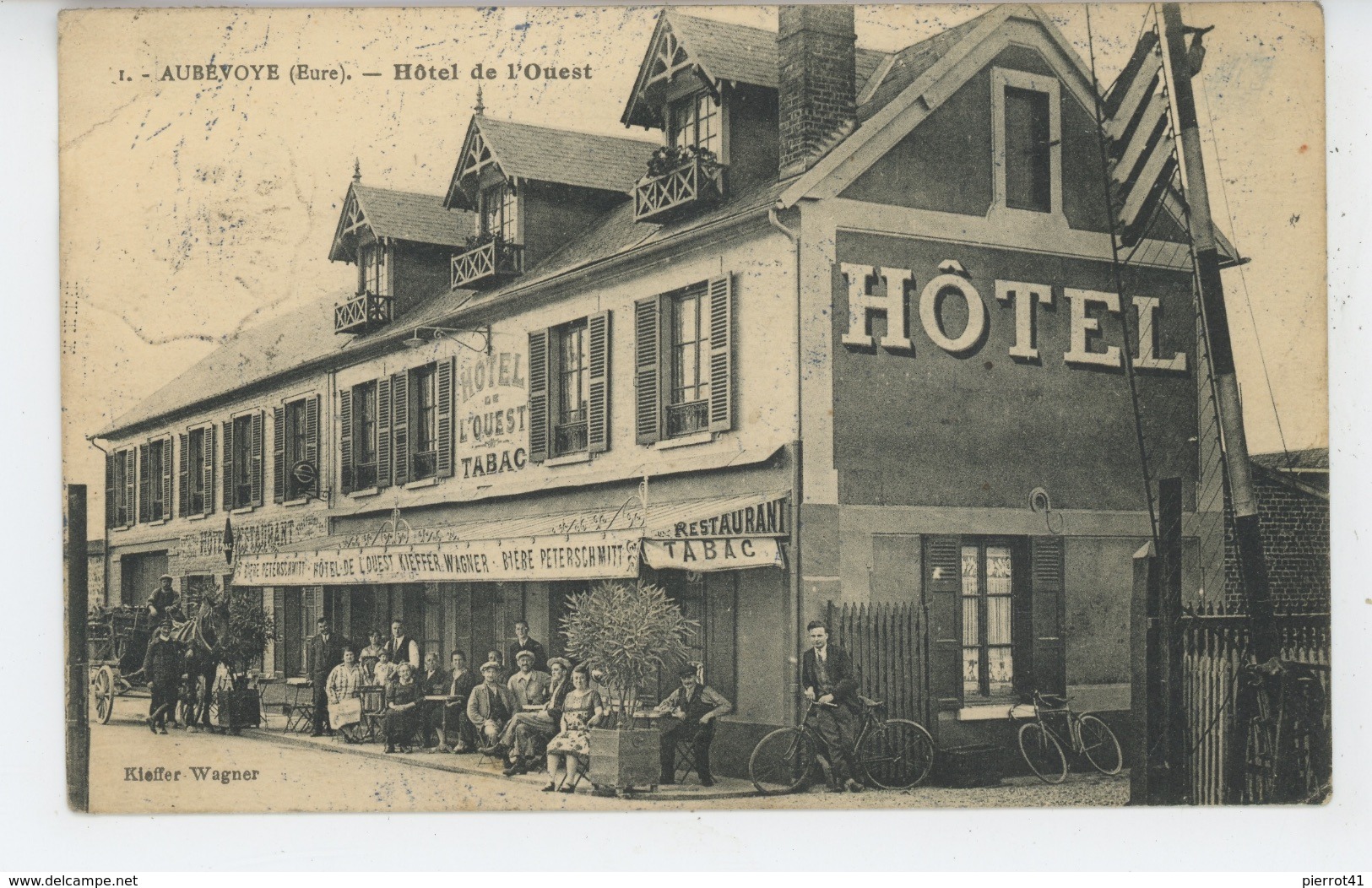 AUBEVOYE - HOTEL DE L'OUEST - Aubevoye