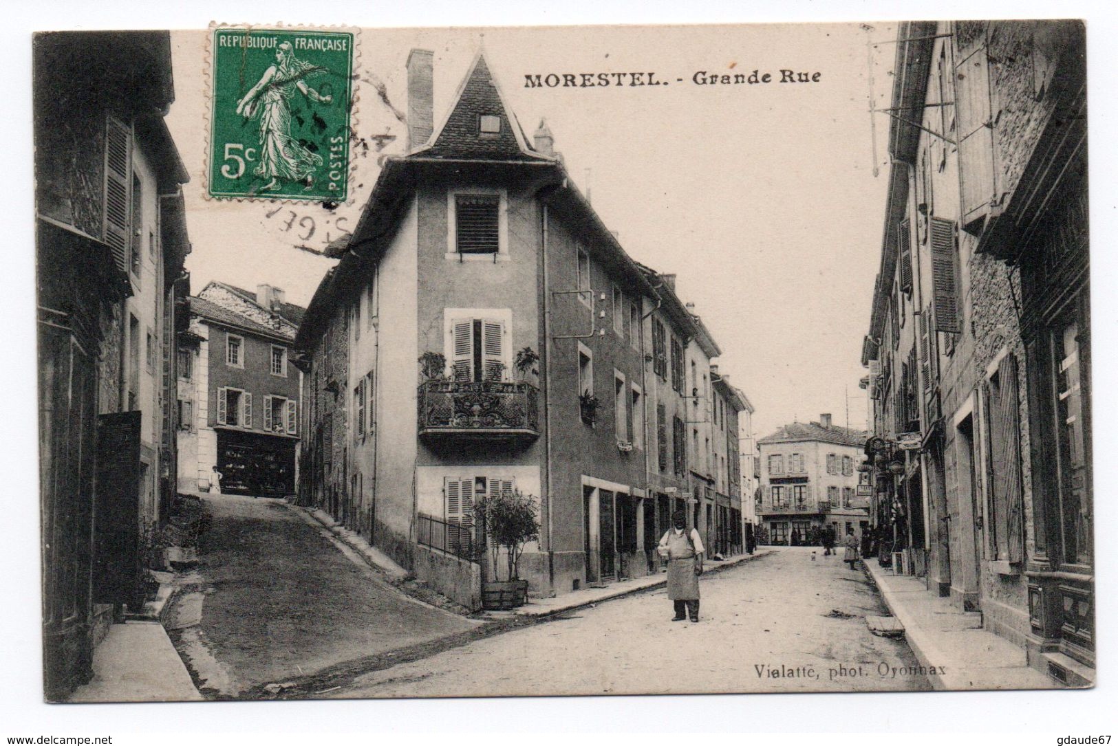 MORESTEL (38) - GRANDE RUE - Autres & Non Classés